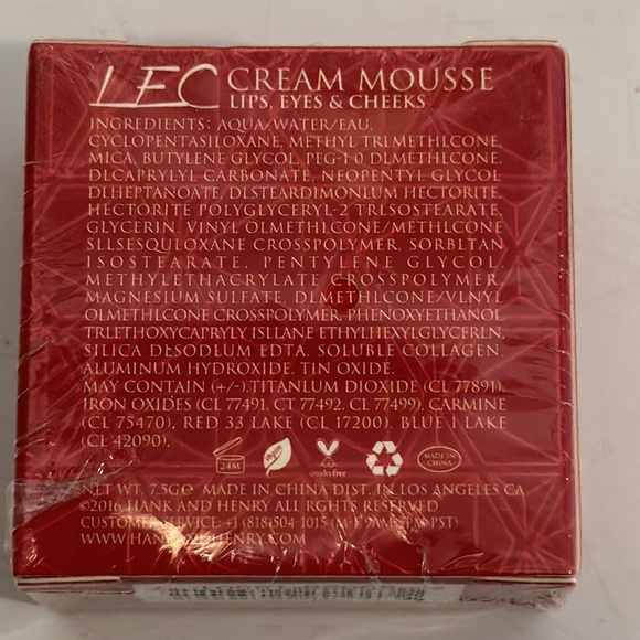 Hank and Henry L.E.C. (Lips, Eyes, Cheeks) Multi-Use Mousse - Picture 3 of 4